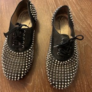 Studded Leather Christian Louboutin Flats Size 40